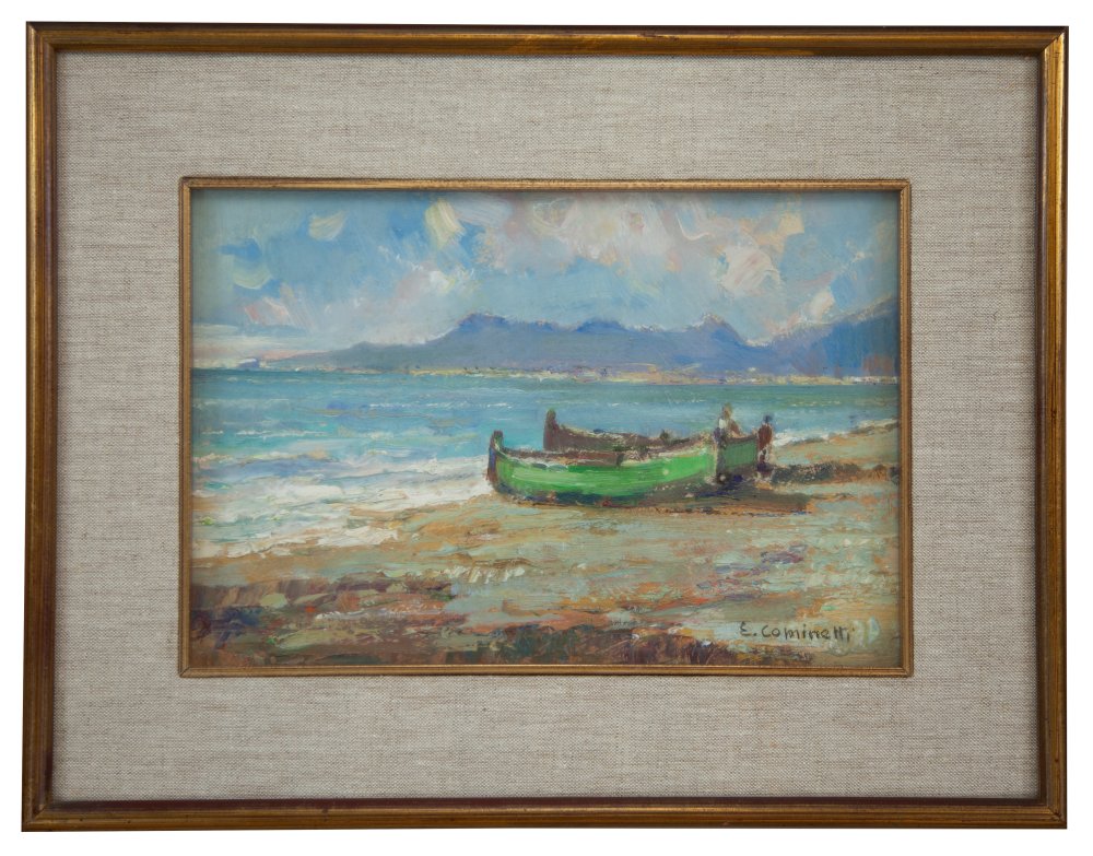 ernesto cominetti: Bordighera 1950